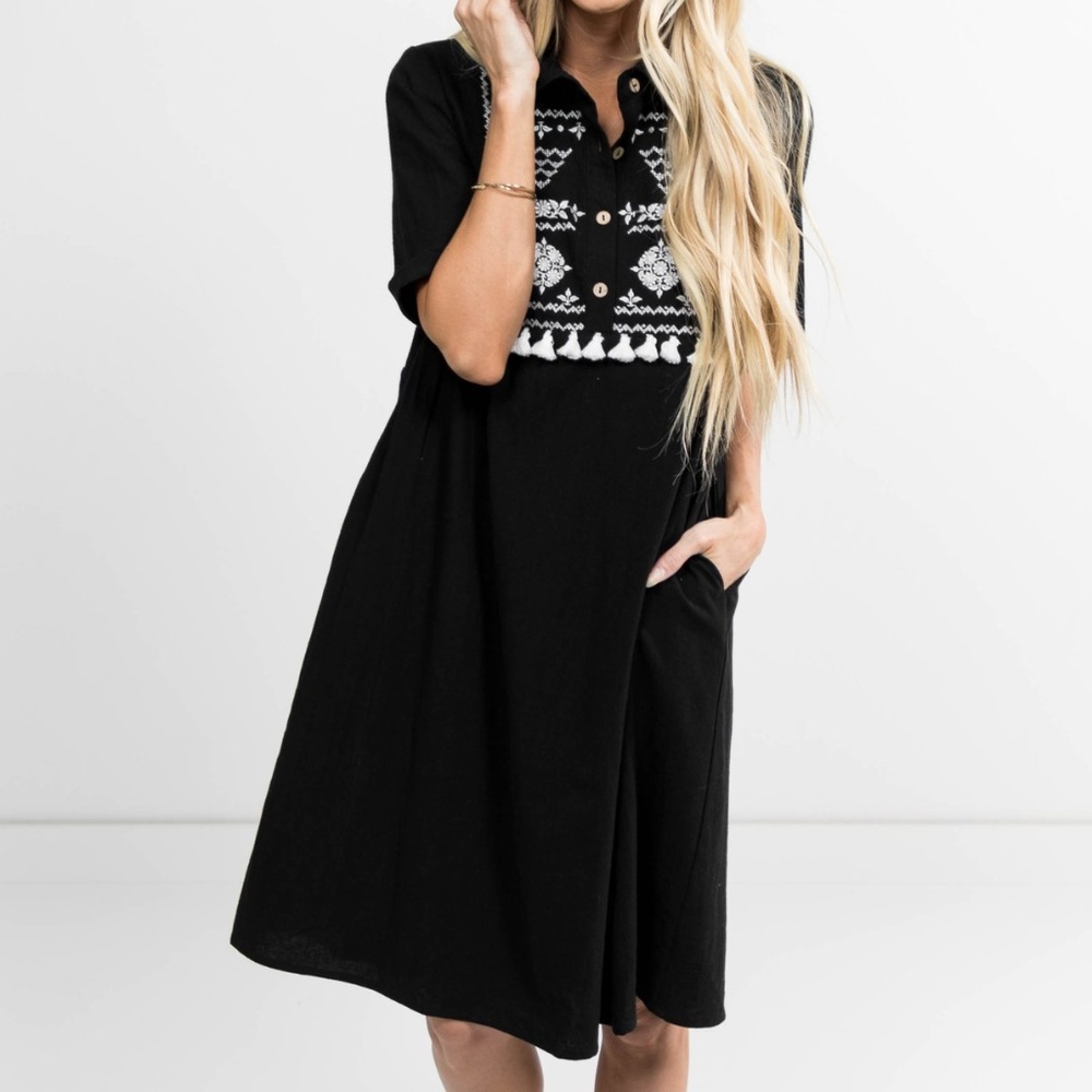 Melanie Tassle Dress